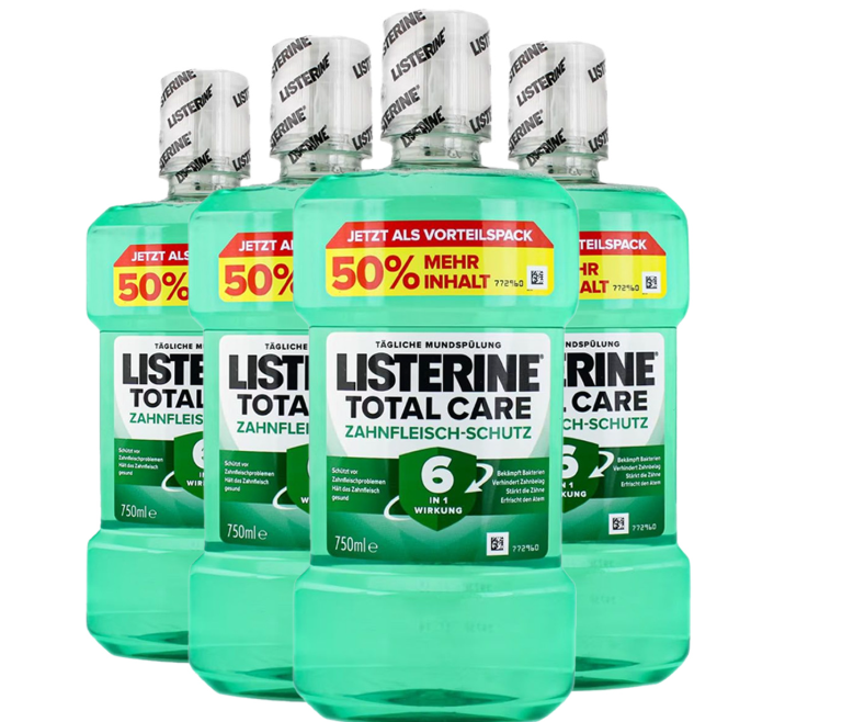 Rince-bouche Listerine Total Care Gum Protection | 750 ml