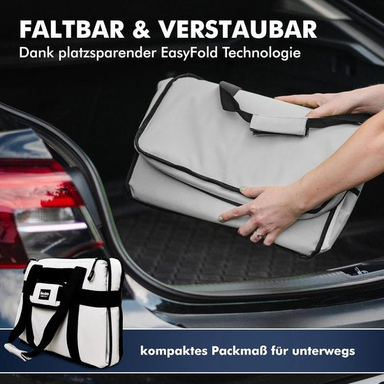 Sac isotherme pliable Five Dots - 30L - 26 x 41 x 31 cm - Gris