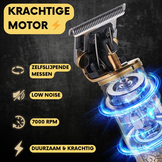 Tondeuse à cheveux professionnelle en T sans fil - Sansbeauté® Buddha Trimmer - Tondeuse à barbe - Tondeuse à cheveux pour hommes - Cheveux - Tondeuse à cheveux - Machine à cheveux pour coiffeurs - Tondeuses à cheveux - Barber Hair Clipper - Hairdresser's