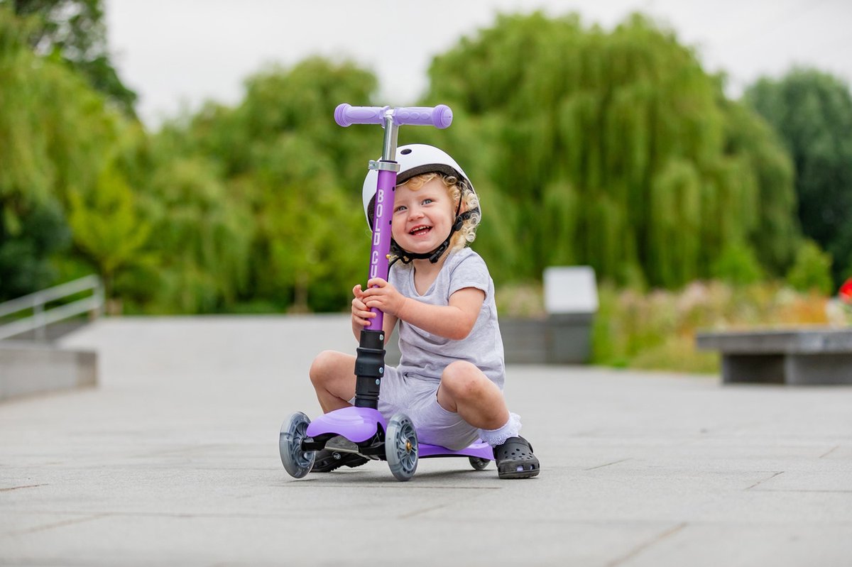 Scooter 3 roues pour enfants Boldcube - Licorne violette - 2-8 ans