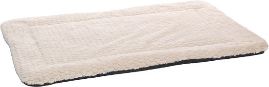 Coussin pour chien – Panier pour chien – Naya Rectangulaire Beige 100,5 x 63,5 cm – confort de couchage moelleux – ajustement parfait – durable