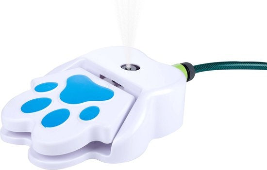 Fontaine à eau maxxpro avec pédale - Raccordement pour tuyau d'arrosage inclus - Jouets d'extérieur
