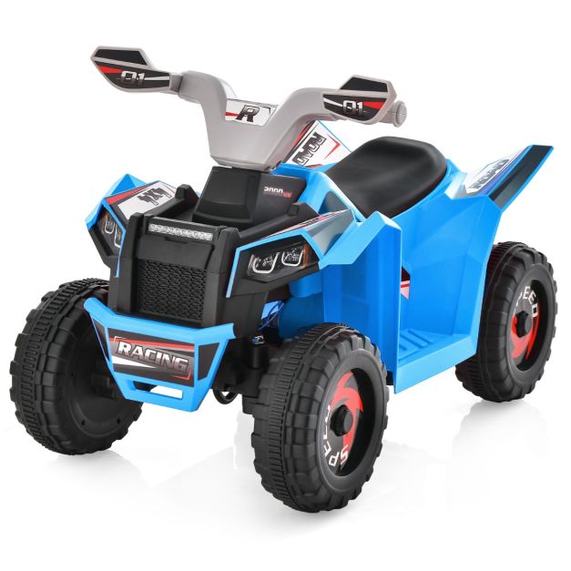 Quad Coast pour enfants - électrique - Max. 30 kg - Bleu
