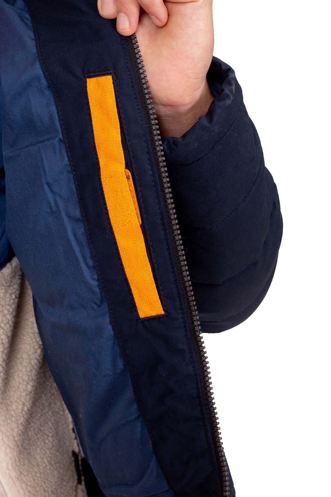Veste Timberland South Twin - Bleu marine - Avec écusson logo - Taille 3XL