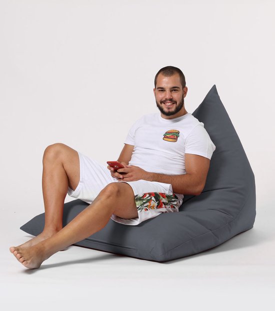 Asir - Coussin de jardin - Fumée - 145 x 35 x 90