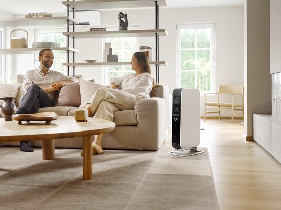 Mill AB-H1000DN - Radiateur à huile design - jusqu'à 16 m² - ne dessèche pas l'air - silencieux - blanc - garantie de 5 ans