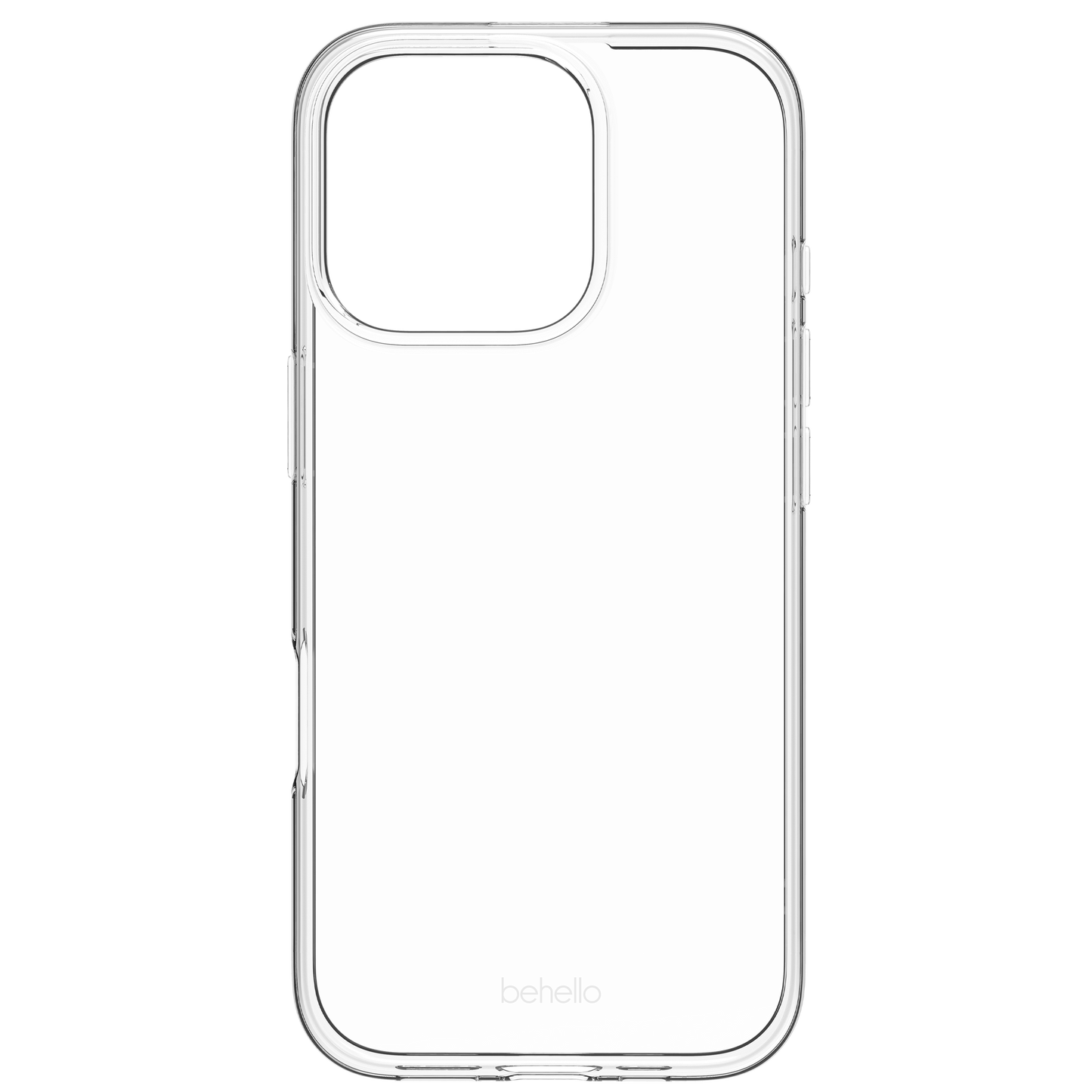 BeHello Phone case iPhone 16 Pro Max Thin Gel Case - Transparent