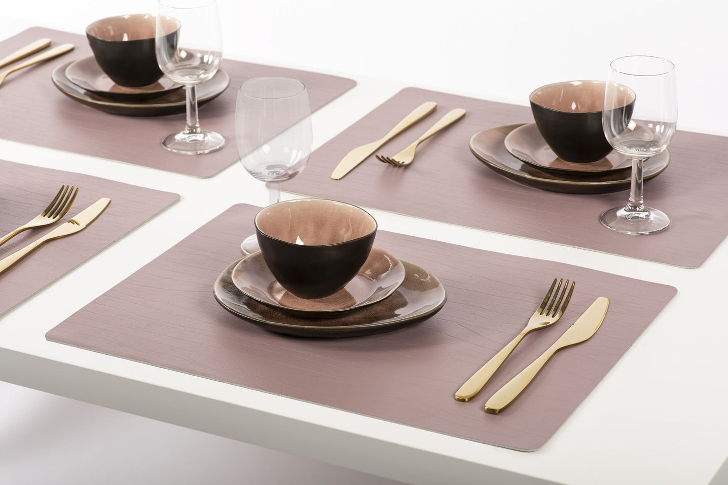 Set de table TITAN rectangulaire - 33x45cm - vert double face