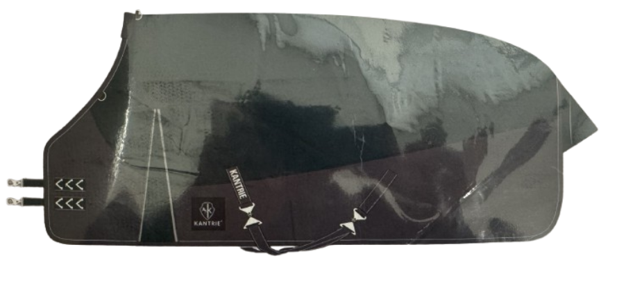 Tapis d'extérieur pour chevaux - Kantrie - Modèle Trip-X - Vert pin/gris