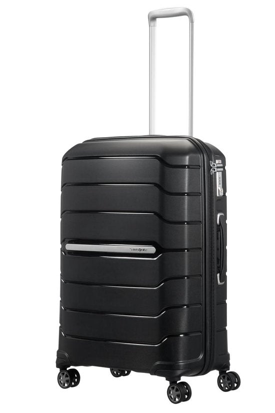 Samsonite Travel Suitcase - Flux Spinner 68/25 Expandable (Medium) Black