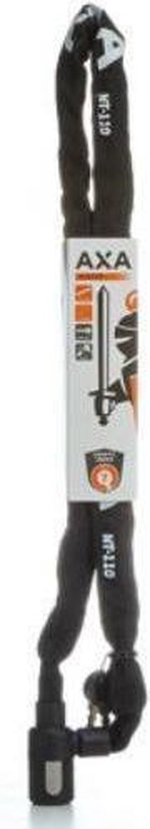 AXA Newton NT110/5.5 Cadenas pour vélo 110 cm Noir - Maillons en acier trempé