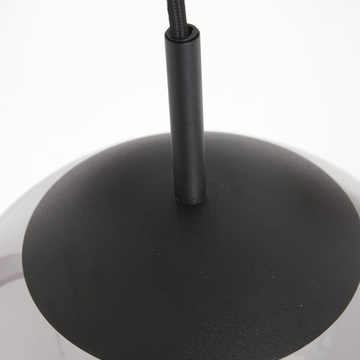 Steinhauer - lampe suspendue - Bollique LED - noir - verre métal - Ø 40cm - E27 - 3123ZW