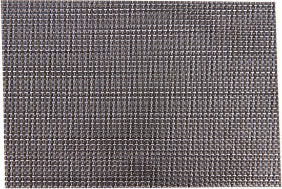 Set de table tissé - gris métallisé, 30x45cm - KitchenCraft