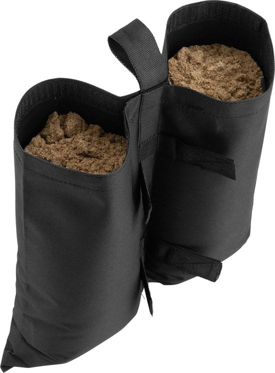 tectake - Jeu de 4 poids de pavillon Saborra