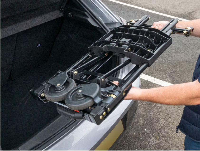 Cosco 2-in-1 Strolley & Trolley | Pliable, 82,55 x 42,93 x 77,22 cm, Noir