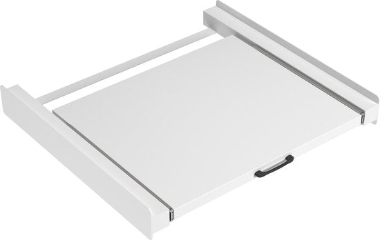 Wasophoogte® Rehausse pour lave-linge et sèche-linge - Kit d'empilage pour lave-linge et sèche-linge - Cadre intermédiaire - Compatible avec tous les modèles - Blanc