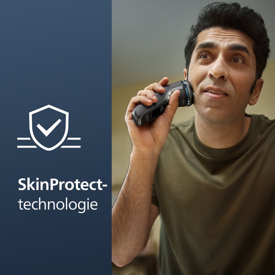 Philips Shaver 3000 Series S3343/13 - Rasoir électrique – avec tondeuse – pour hommes - Gris foncé