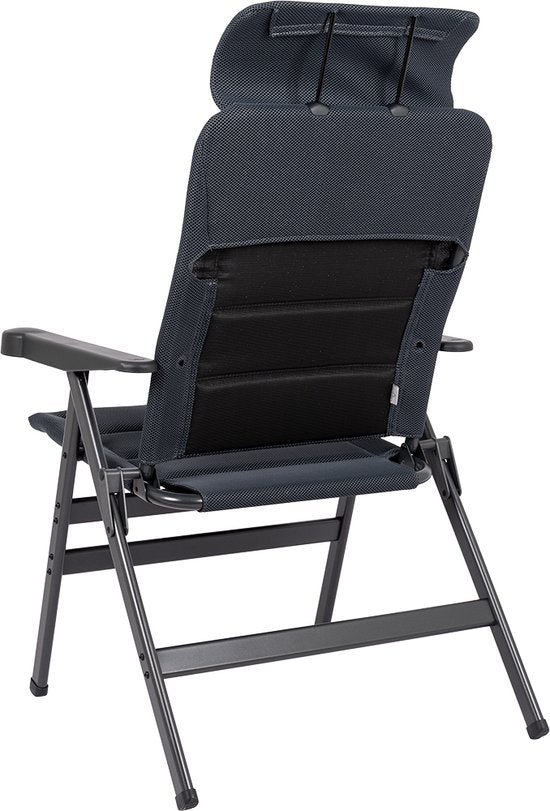 Crespo - Chaise de plage - XL - AP/238 - Air-Deluxe - Compact - Gris - Modèle 2025