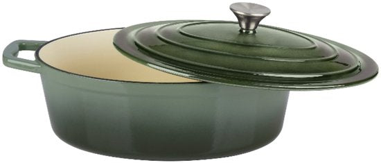 Casserole Alpina 33 cm en fonte verte | 8711252356082