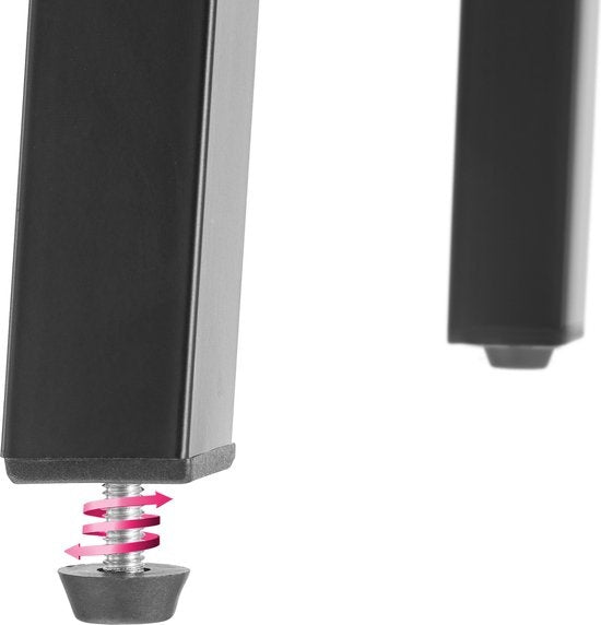 tectake - Lot de 2 tabourets de bar "Corby" - industriel - brun clair - 404333