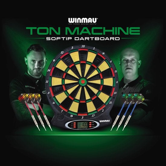 WINMAU - Ton Machine softip jeu de fléchettes électronique avec fléchettes