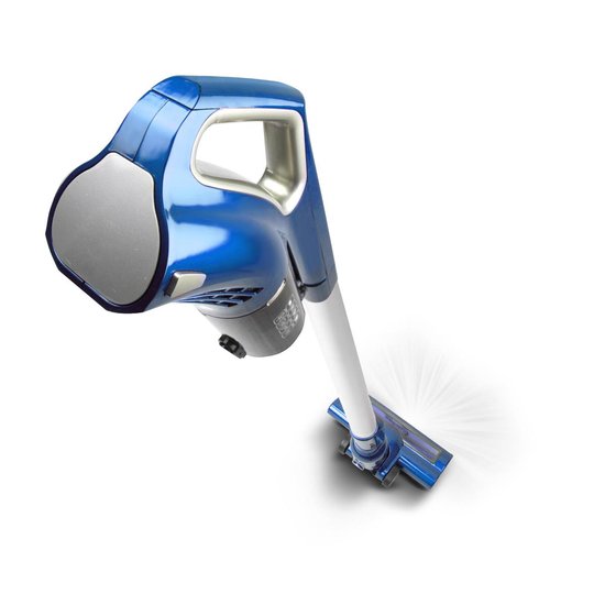 TurboTronic VS180 Aspirateur-balai sans fil avec dépoussiéreur - Bleu