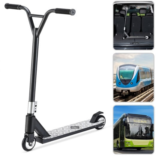 Scooter cascadeur Tundra Premium 64x48.5x84cm noir blanc