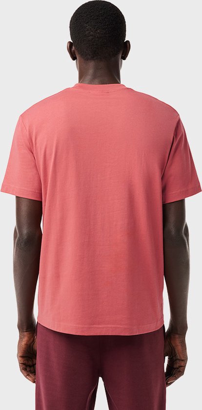 T-shirt Lacoste Orange - Taille L - Homme - T-shirts imprimés