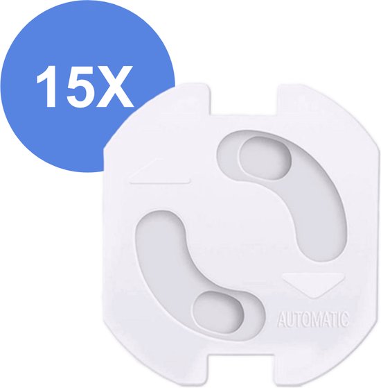 15x - Protection de la prise - 15 pièces - Convient aux Pays-Bas - Protection de la prise