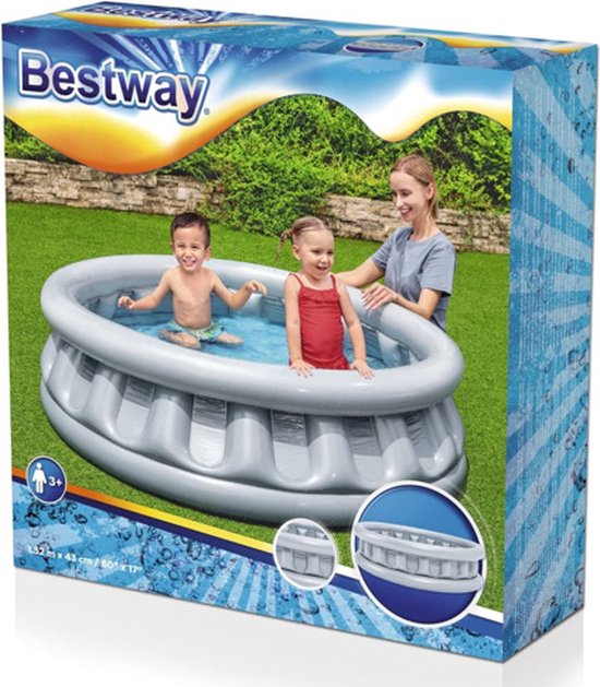 Piscine gonflable pour enfants Bestway « Vaisseau spatial » - 152 x 33 cm