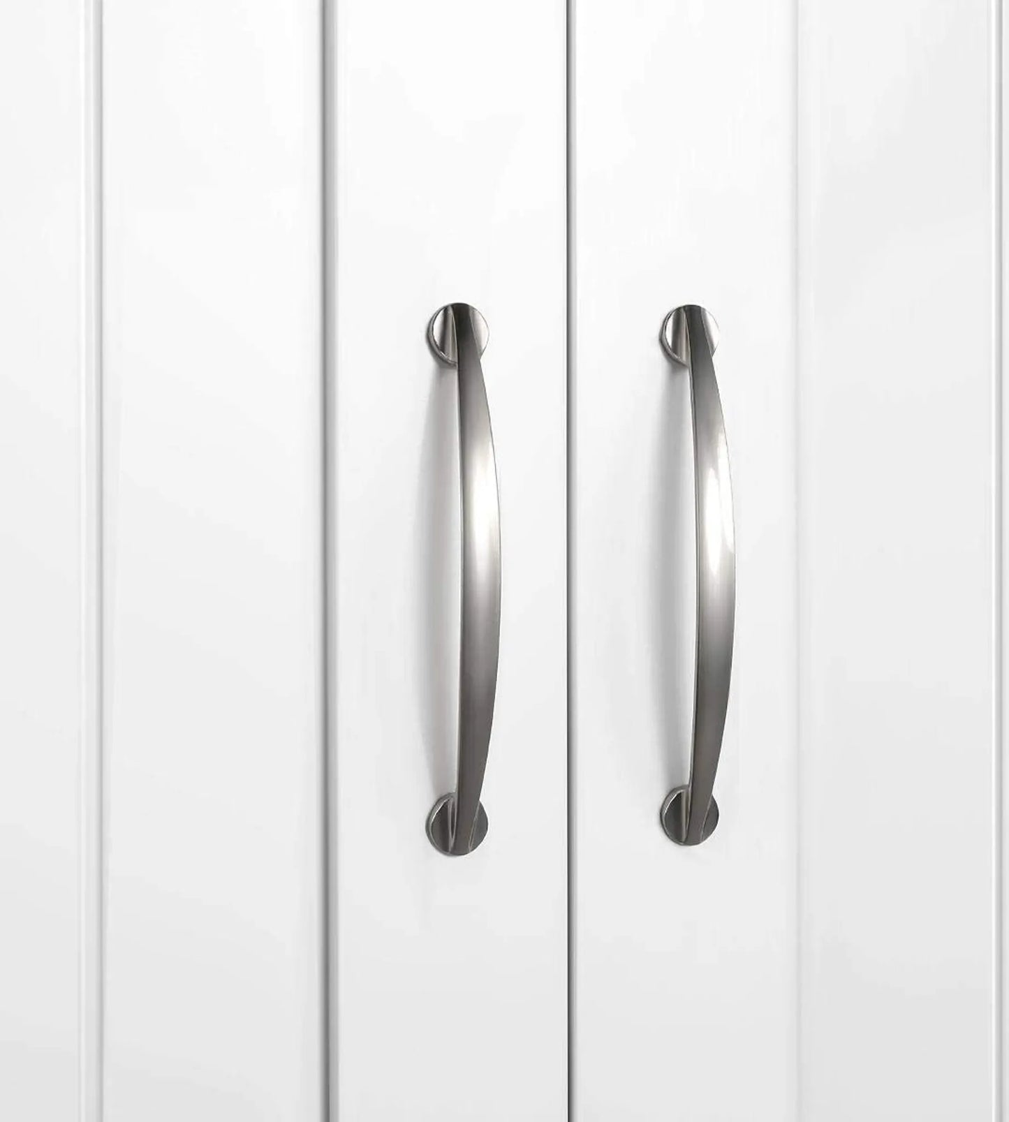 Yaheetech Meuble mural avec 2 portes - avec étagères réglables en hauteur, ferrures métalliques et surface lisse - pour salle de bains, cuisine et chambre - MDF blanc E1 - 59,5 x 31 x 59,5 cm