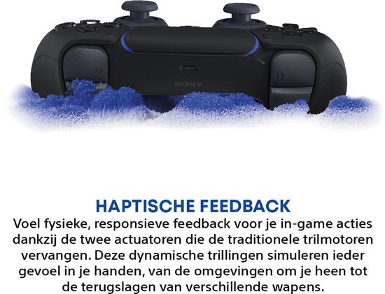 Manette sans fil DualSense pour PS5 de Sony - Noir nuit