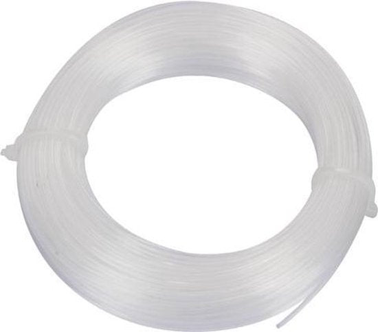 Toolland Fil à couper, nylon, transparent, 1.2 mm, 25 m