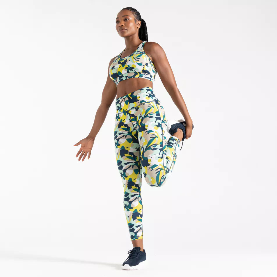 Dare2B Influential Leggings - Recyclé - Résistant au squat - Séchage rapide - Poche à clés - Réfléchissant