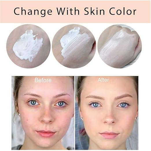 **Fond de teint TLM - fond de teint qui change de couleur - s'adapte automatiquement à la couleur de votre peau - léger, hydratant et hypoallergénique - couvrance 24 h - résistant à l'eau - maquillage Ultra HD**