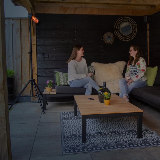 Support de chauffage - Support de sol pour chauffage de terrasse 110-180cm | Pour chauffage VONROC PH502AC/PH503AC Marsili