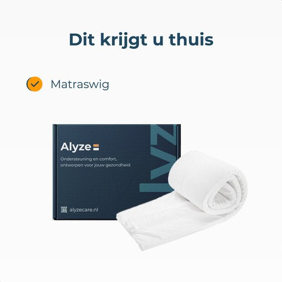 Cale-matelas de Luxe - Protège-matelas - Pont d'amour avec bande - Protège-matelas - Alyze