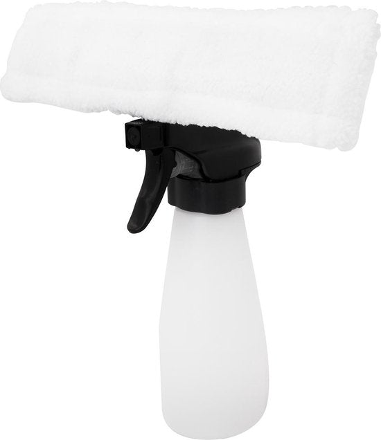 Tomado TWC3701W - Nettoyeur de vitres électrique - Rechargeable - Essuie-vitre - Réservoir détachable - Comprend un flacon pulvérisateur et 2 chiffons en microfibre