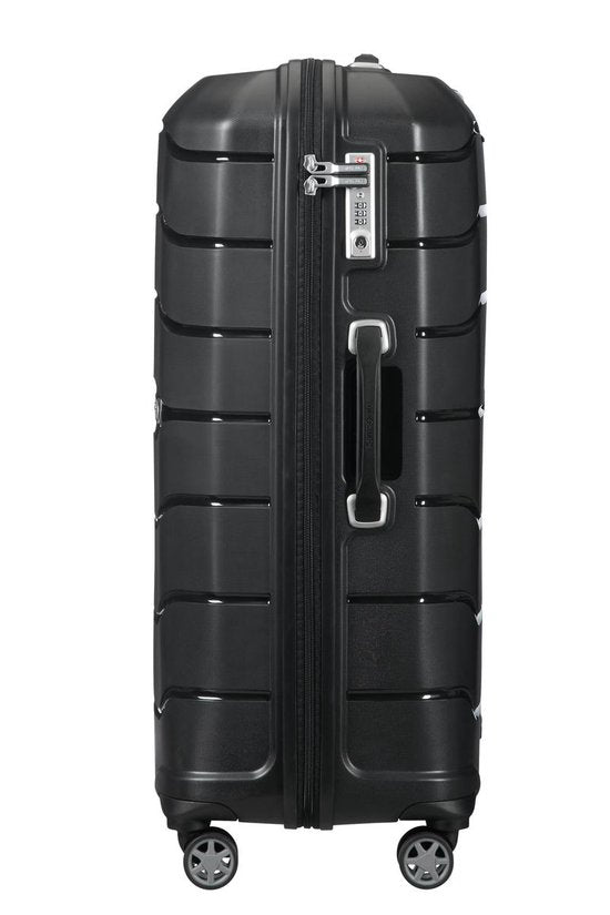 Samsonite Travel Suitcase - Flux Spinner 68/25 Expandable (Medium) Black