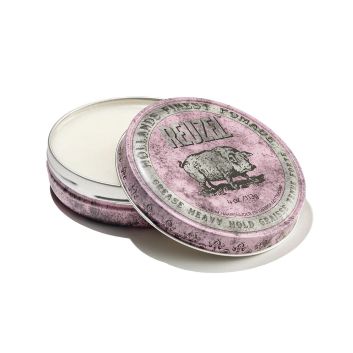 Pommade Reuzel - Heavy - À base d'huile - 113 g - Rose