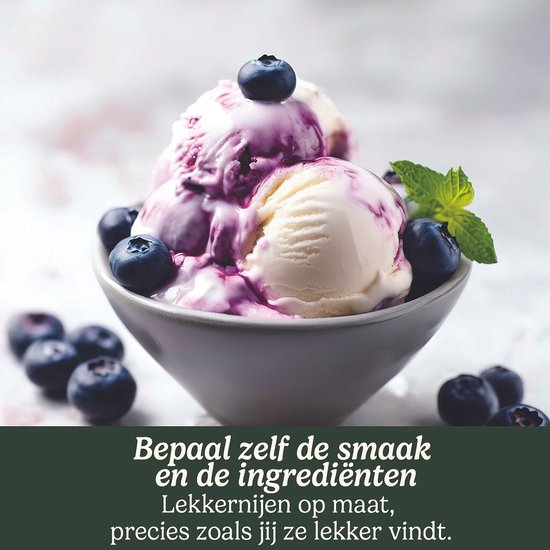 Cuisinart - Cool Scoops - Machine à glace - Machine à sorbet et à yaourt glacé - Machine à glace - Gris - 1,4 L
