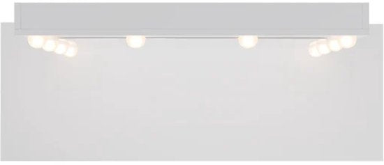 Talea dressing table / Table de maquillage - Miroir et LED inclus - Blanc