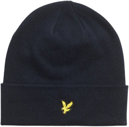 Bonnet Lyle & Scott en laine mélangée, bleu marine - Taille - Homme