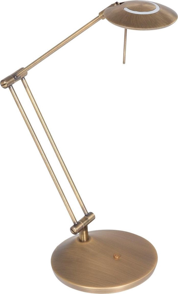 Steinhauer Zodiac LED - Lampe à poser Classic - Bronze - H:60cm - Ø:15cm - Universel - Pour l'intérieur - Métal - Lampes à poser - Lampe de bureau - Lampes de bureau - Chambre à coucher - Salon - Salle à manger