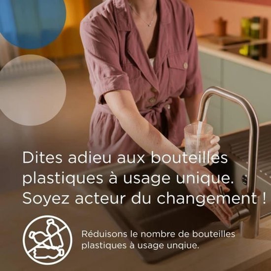 Système de filtration d'eau - BRITA - Mypure SLIM V-MF - 2 pressions - 6,9 bars max. - 8 000 L d'eau filtrée / 12 heures
