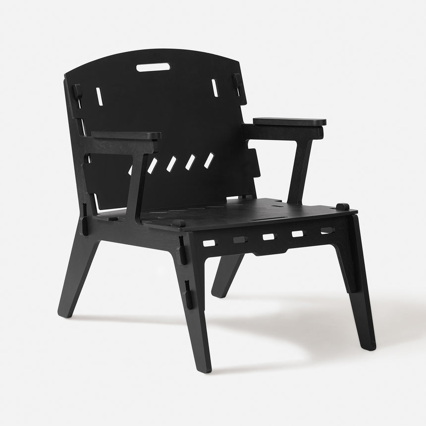 SoBuy HFST02-SCH Chaise Design Bois Noir, Chaise de salle à manger/Chaise de bureau, Hauteur d'assise 35 cm, Dimensions L55 x L72 x H70 cm