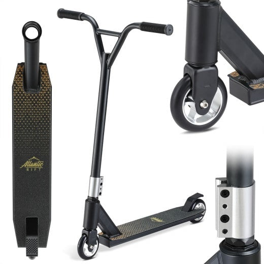 Scooter cascadeur Eldorado Premium 64x48.5x84cm noir or