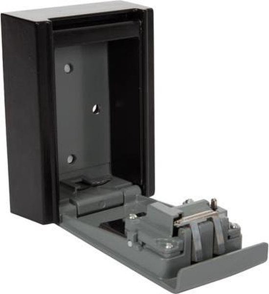 Coffre-fort à clé Perel avec serrure codée, 1 clé, étanche et résistant aux intempéries