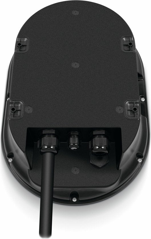 Station de recharge Technivolt 101 black 11 kW avec câble fixe de 5 mètres.