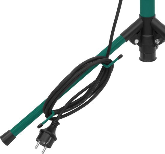 VONROC Lampe de travail à leds 2x 20W - 3200 lumens - Support réglable en hauteur - Orientable et inclinable